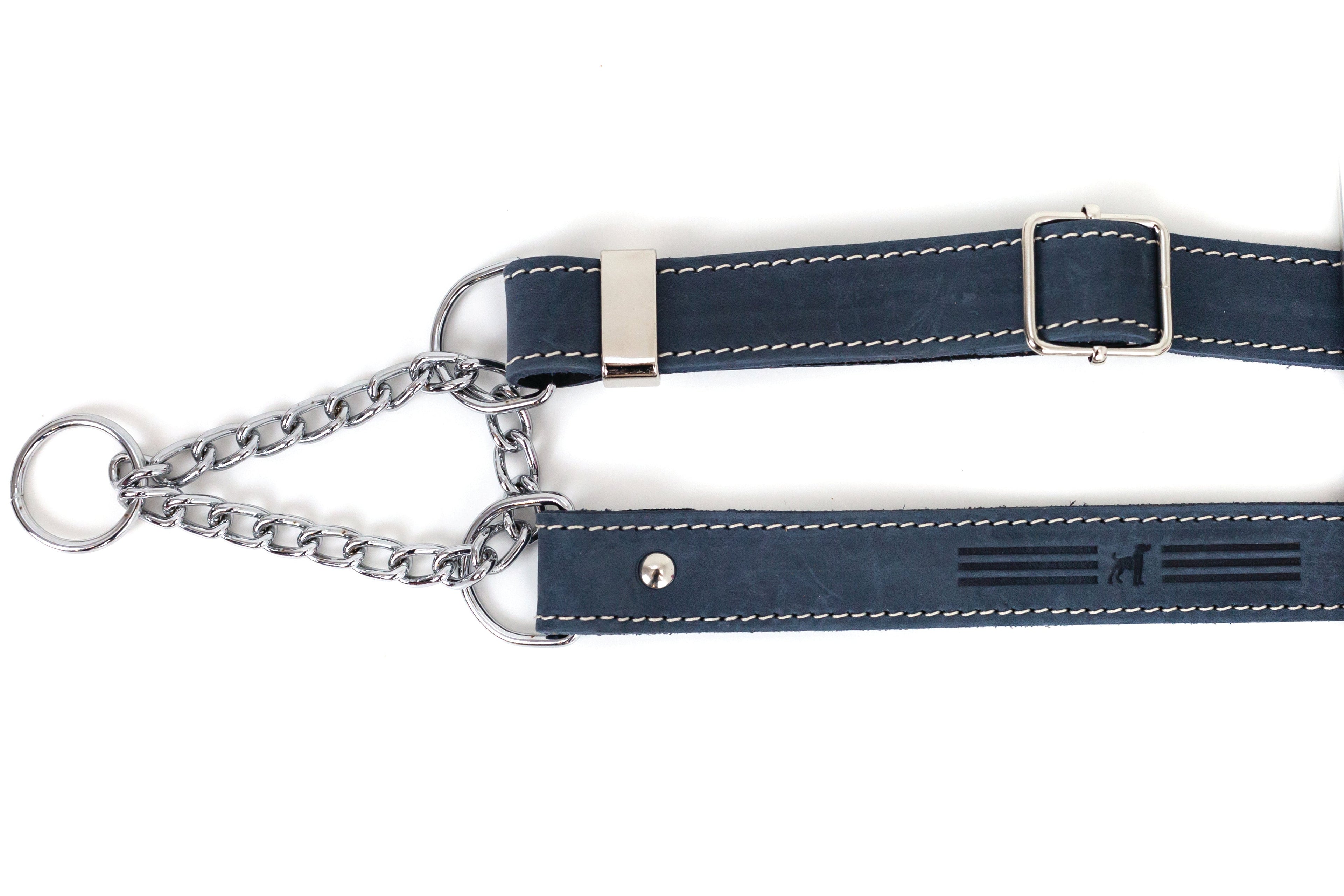 Martingale Leather Dog Collar